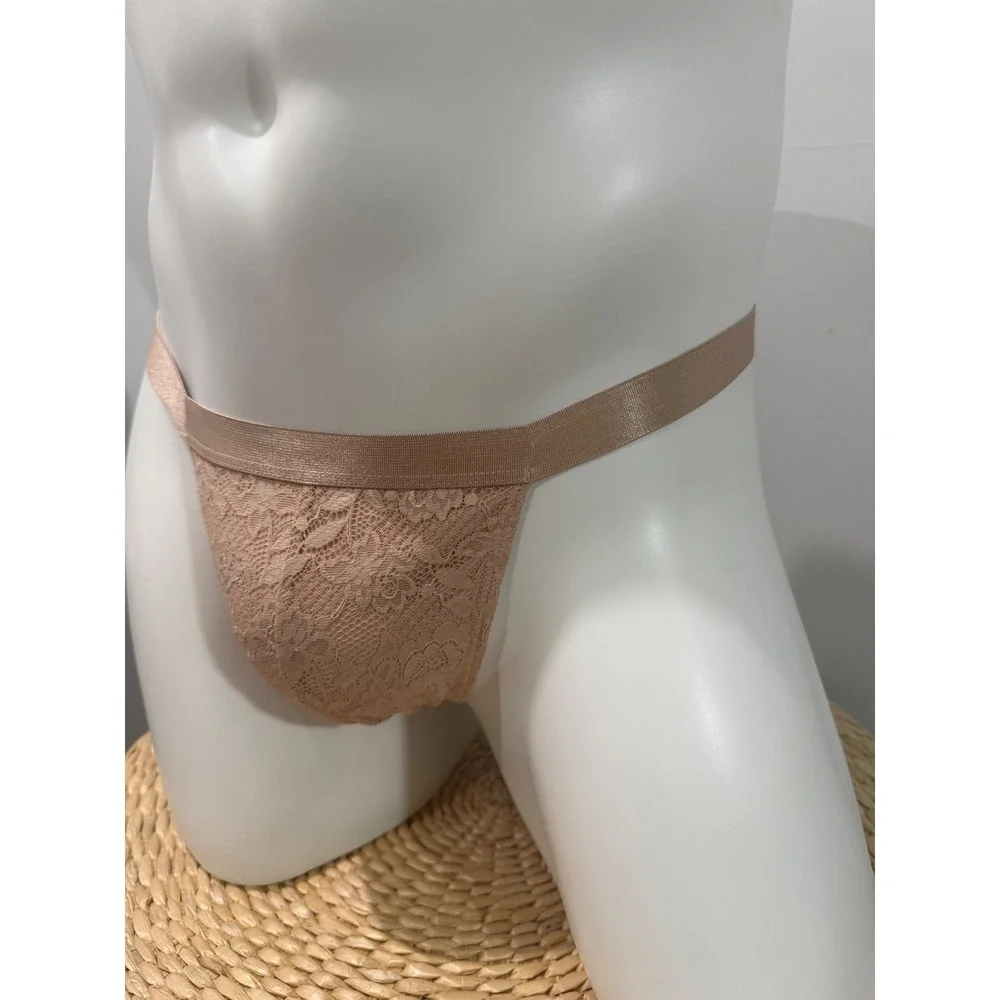 Cosabella Never Say Never Italian Lace Thong Sette Men's Size L NWT